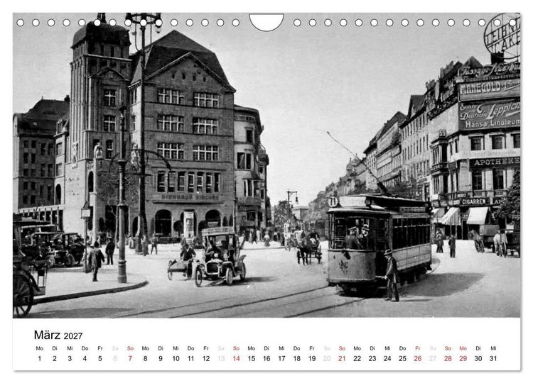 Produktbild: Gr&uuml;&szlig;e aus dem alten Berlin (Wandkalender 2027 DIN A4 quer), CALVENDO Monatskalender