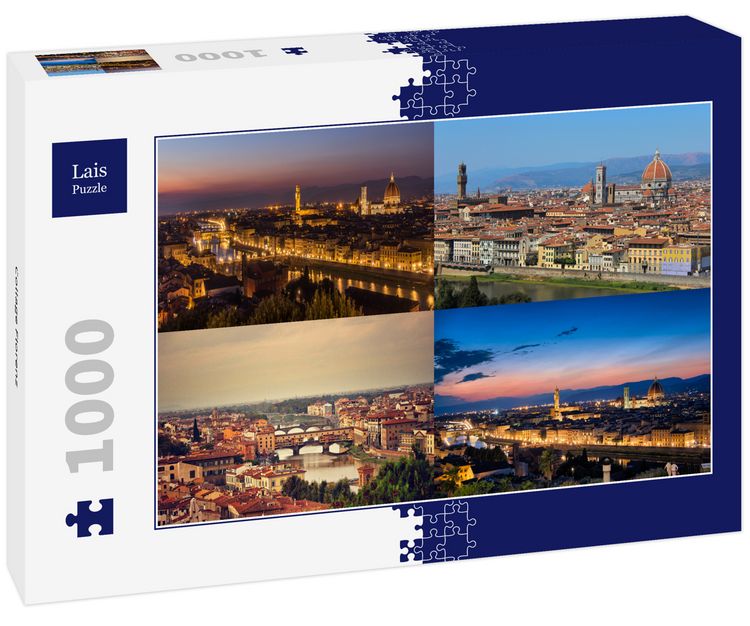 Produktbild: Lais Puzzle Collage Florenz 1000 Teile