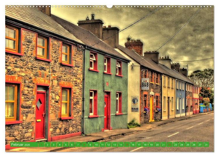 Produktbild: Irland - Sehnsuchtsorte 2026 (hochwertiger Premium Wandkalender 2026 DIN A2 quer), Kunstdruck in Hochglanz