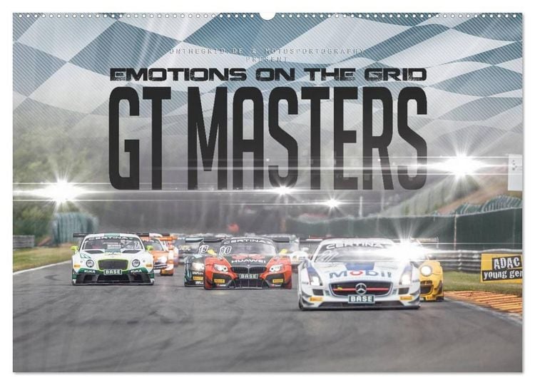Produktbild: EMOTIONS ON THE GRID - GT Masters (Wandkalender 2027 DIN A2 quer), CALVENDO Monatskalender