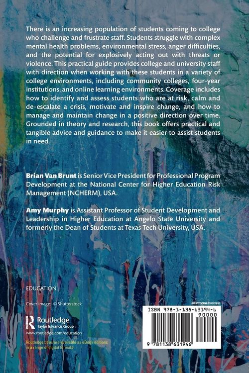 Produktbild: A Staff Guide to Addressing Disruptive and Dangerous Behavior on Campus
