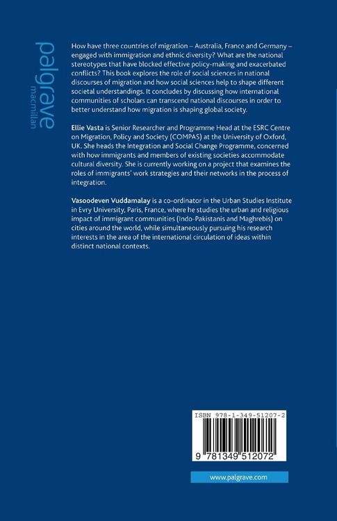 Produktbild: International Migration and the Social Sciences