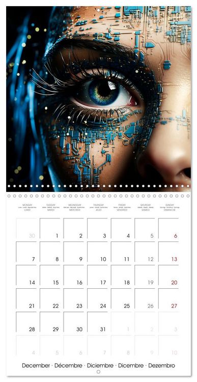 Produktbild: AI Real thrill (Wall Calendar 2026 12 &times; 12 Inch) CALVENDO 12 Month Wall Calendar