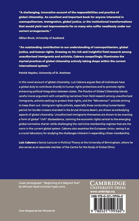 Produktbild: The Practice of Global Citizenship