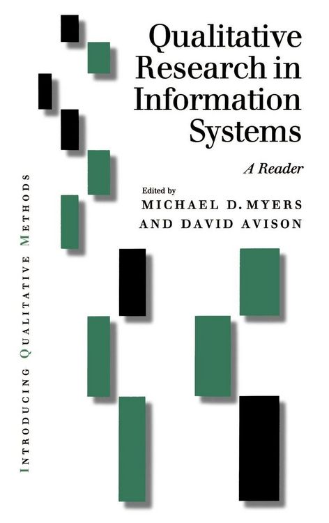 Produktbild: Qualitative Research in Information Systems