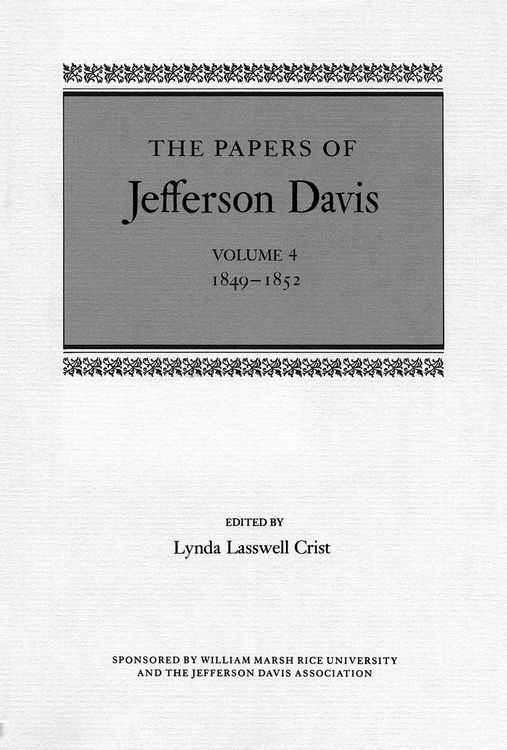 Produktbild: The Papers of Jefferson Davis