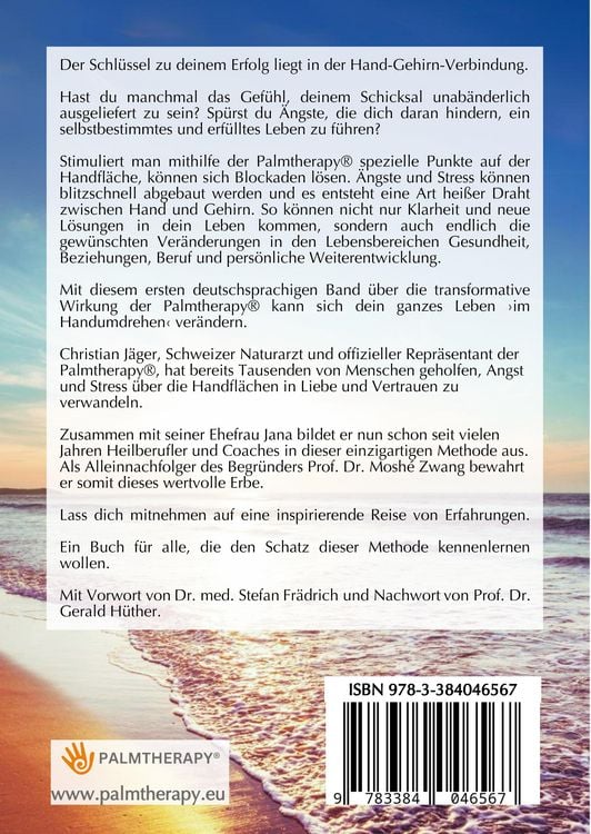 Produktbild: Palmtherapy - Verwandle Angst und Stress im Handumdrehen - Die einzigartige Therapie- und Coaching-Methode &uuml;ber die Handfl&auml;chen.