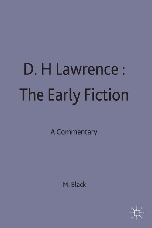 Produktbild: D.H.Lawrence: The Early Fiction