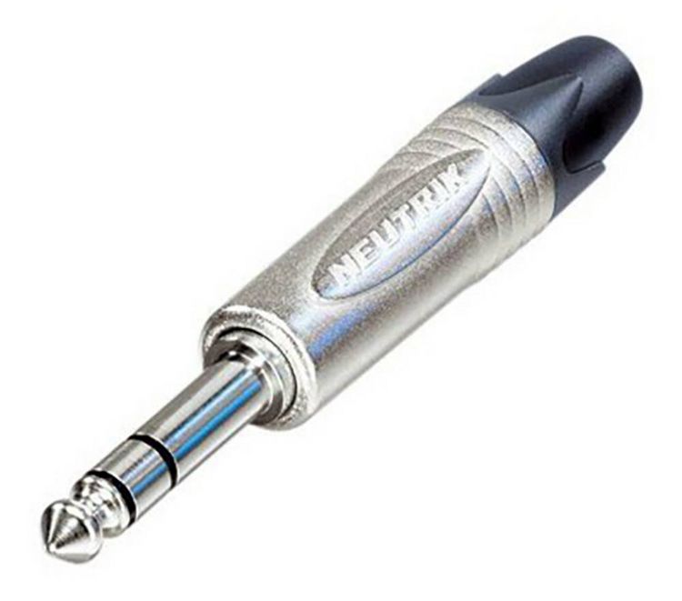 Produktbild: Neutrik NP3XX-NI-0 Klinken-Steckverbinder 6.35mm Klinkenstecker 6.35mm - Polzahl:3 1St.