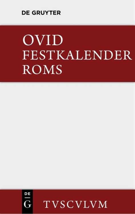 Produktbild: Festkalender Roms / Fasti