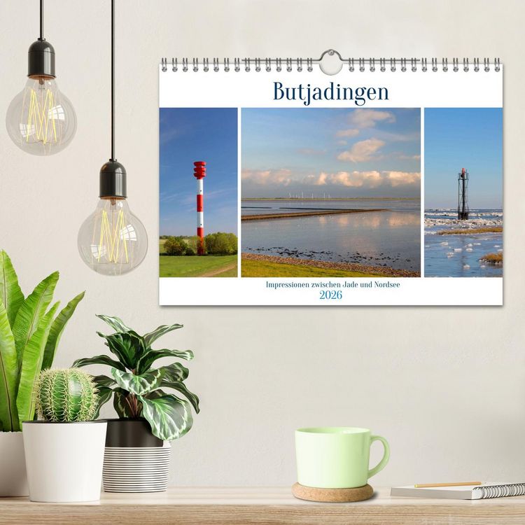 Produktbild: Butjadingen. Impressionen zwischen Jade und Nordsee (Wandkalender 2026 DIN A4 quer), CALVENDO Monatskalender