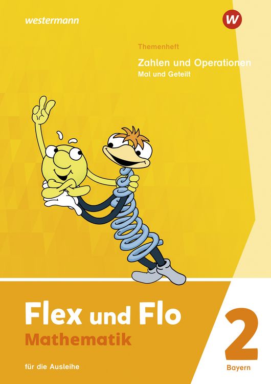 Produktbild: Flex und Flo 2. Themenheft Zahlen und Operationen: Mal und Geteilt. F&uuml;r die Ausleihe. F&uuml;r Bayern