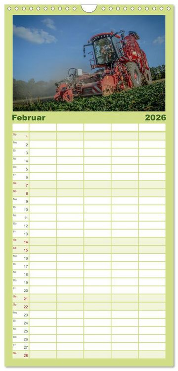 Produktbild: Familienplaner 2026 - Landwirtschaft im Weserbergland mit 5 Spalten (Wandkalender, 21 x 45 cm) CALVENDO