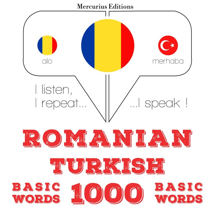 Produktbild: Rom&acirc;nă - turcă: 1000 de cuvinte de bază