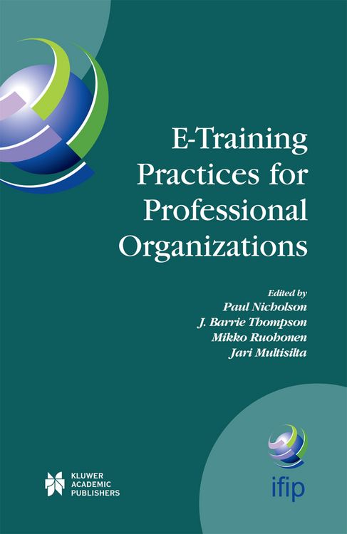 Produktbild: E-Training Practices for Professional Organizations