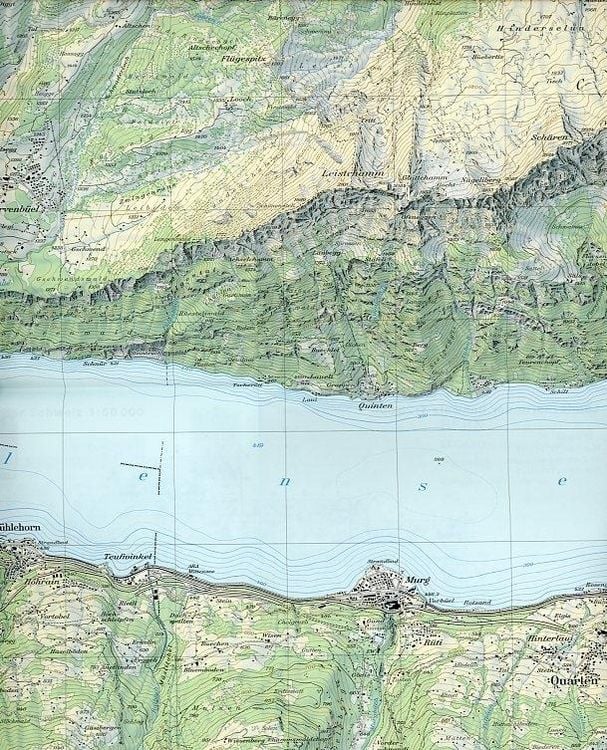 Produktbild: Swisstopo 1 : 25 000 Walensee