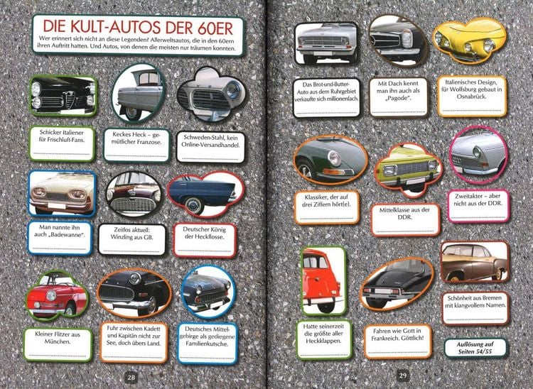 Produktbild: Unsere 60er Jahre - Das R&auml;tselbuch