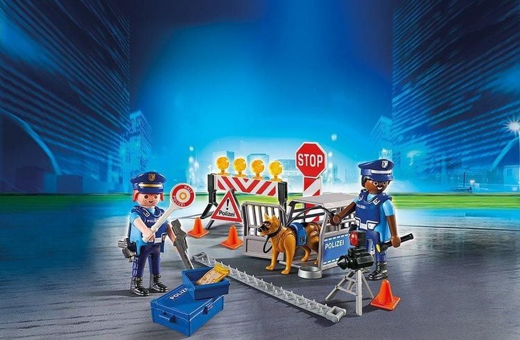 PLAYMOBIL® 6878 Polizei-Straßensperre