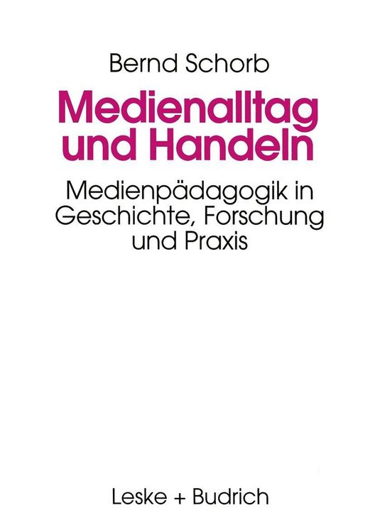 Produktbild: Medienalltag und Handeln
