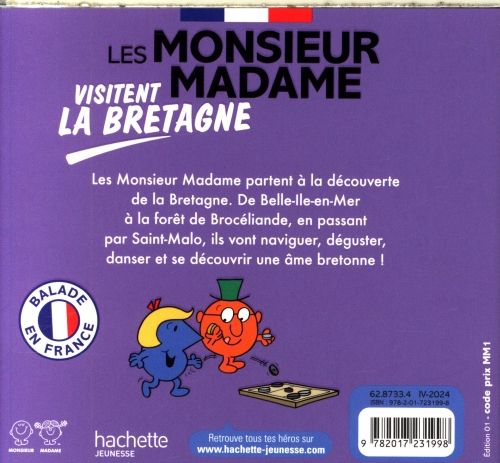 Produktbild: Les Monsieur Madame visitent la Bretagne : balade en France
