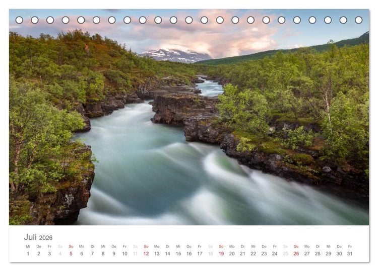 Produktbild: Skandinavien - Der mystische Norden (Tischkalender 2026 DIN A5 quer), CALVENDO Monatskalender