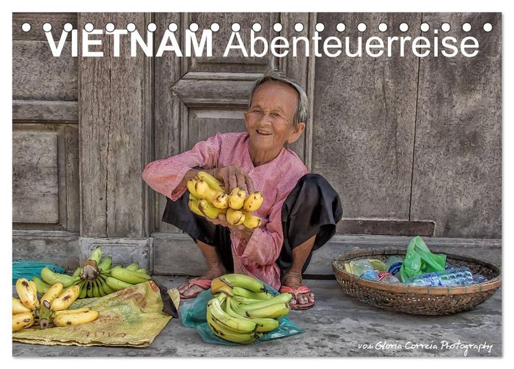 Produktbild: Vietnam Abenteuerreise (Tischkalender 2026 DIN A5 quer), CALVENDO Monatskalender