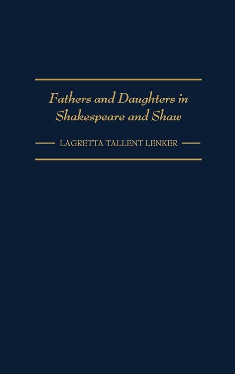 Produktbild: Fathers and Daughters in Shakespeare and Shaw