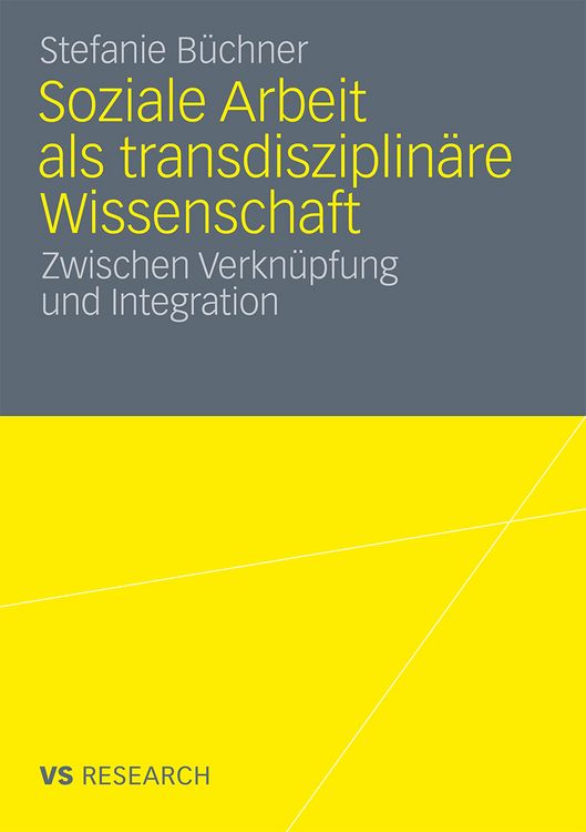 Produktbild: Soziale Arbeit als transdiziplin&auml;re Wissenschaft