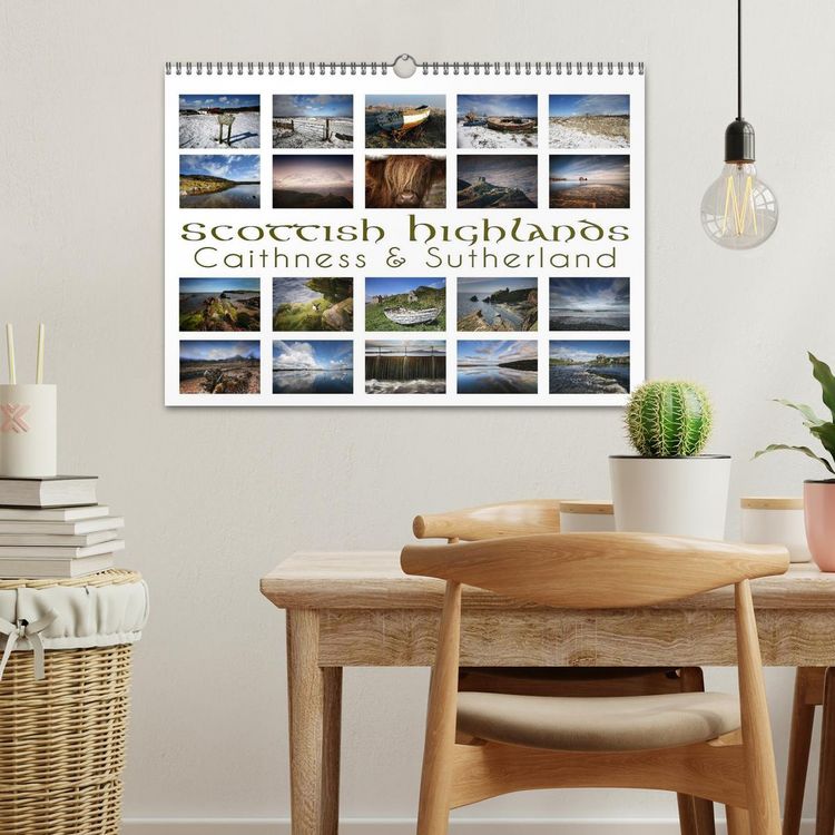 Produktbild: Scottish Highlands - Caithness & Sutherland / UK-Version (Wall Calendar 2026 DIN A3 landscape), CALVENDO 12 Month Wall Calendar