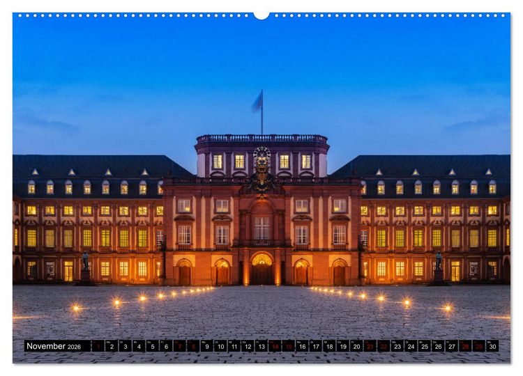 Produktbild: Mannheimer Impressionen. (Wandkalender 2026 DIN A2 quer), CALVENDO Monatskalender