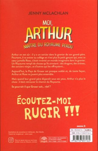 Produktbild: Moi, Arthur, ma&icirc;tre du royaume perdu