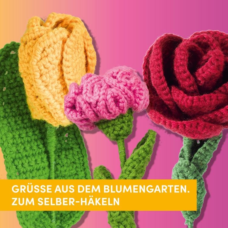 Produktbild: Gr&uuml;&szlig;e aus dem Blumengarten. Zum Selber-H&auml;keln