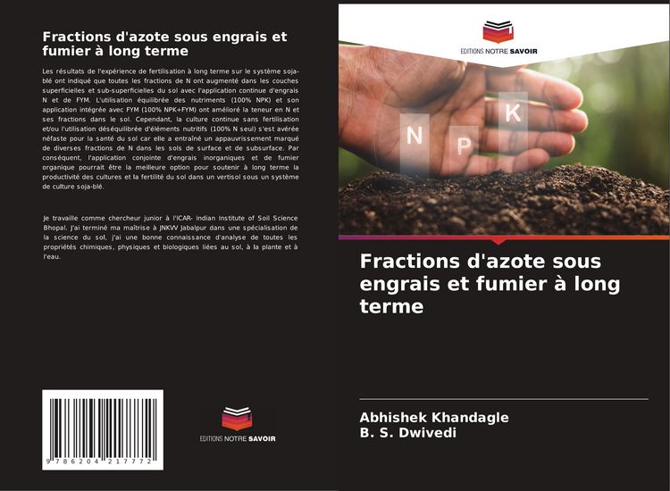 Produktbild: Fractions d'azote sous engrais et fumier &agrave; long terme