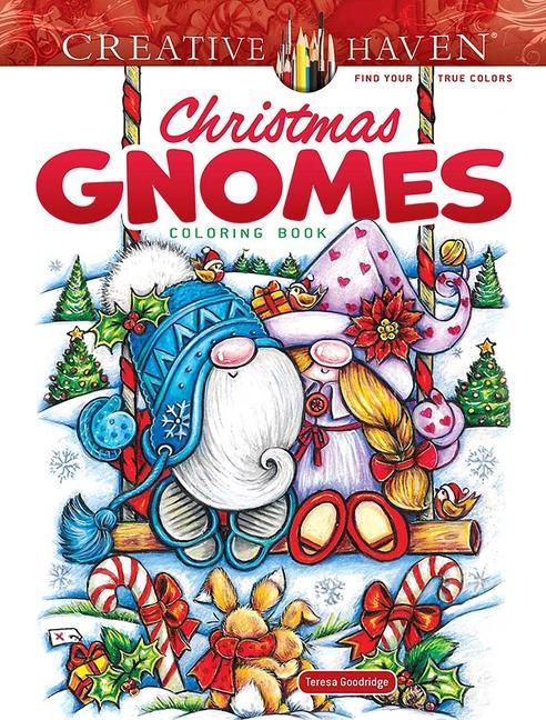 Produktbild: Creative Haven Christmas Gnomes Coloring Book