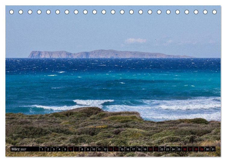 Produktbild: Ostkreta - Zwischen Sitia und Ierapetra (Tischkalender 2027 DIN A5 quer), CALVENDO Monatskalender
