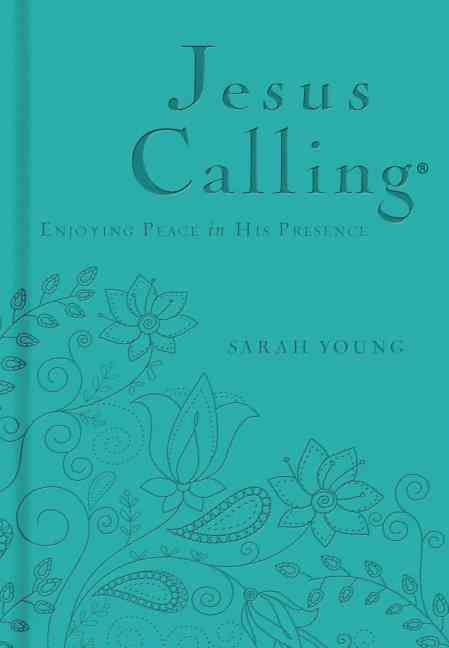 Produktbild: Jesus Calling, Teal Leathersoft, with Scripture References
