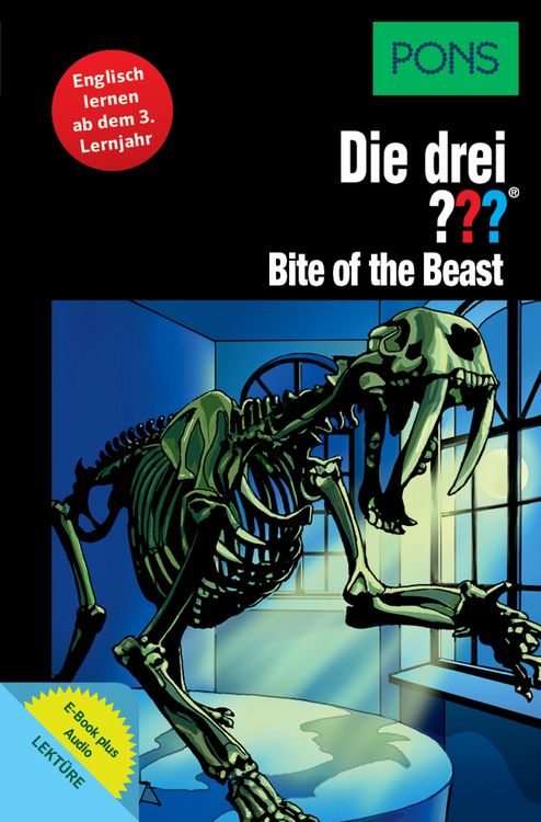 Produktbild: PONS Die drei ??? Fragezeichen Bite of the Beast mit Audio