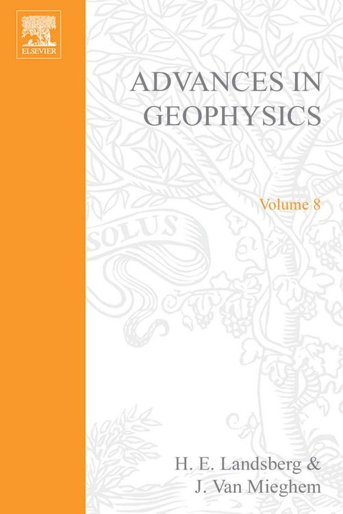 Produktbild: Advances in Geophysics
