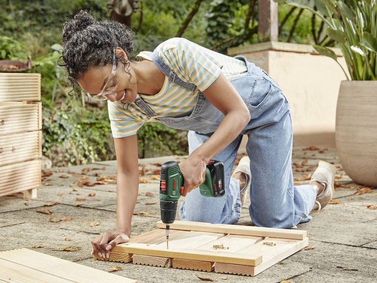 Produktbild: Bosch Home and Garden EasyDrill 18V-40 06039D8005 Akku-Bohrmaschine, Akku-Bohrschrauber 18 V 2 Ah Li-Ion