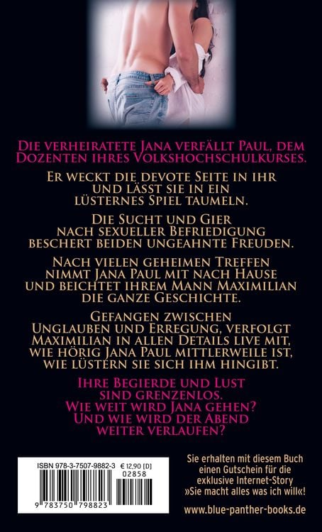 Produktbild: Deine Ehefrau ist meine devote Sklavin! Erotischer SM-Roman