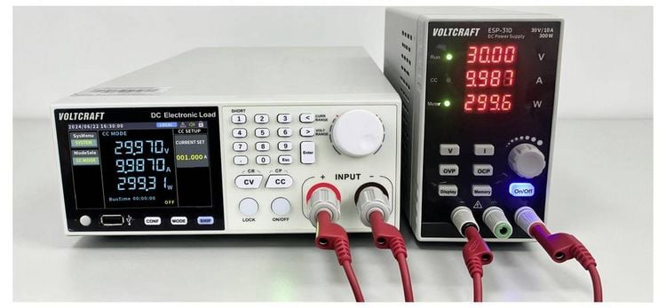 Produktbild: VOLTCRAFT ESP-310 Labornetzger&auml;t, einstellbar 0 - 30 0 - 10 A 300 W Steckanschluss 4 mm OVP Anzahl Ausg&auml;nge 1 x