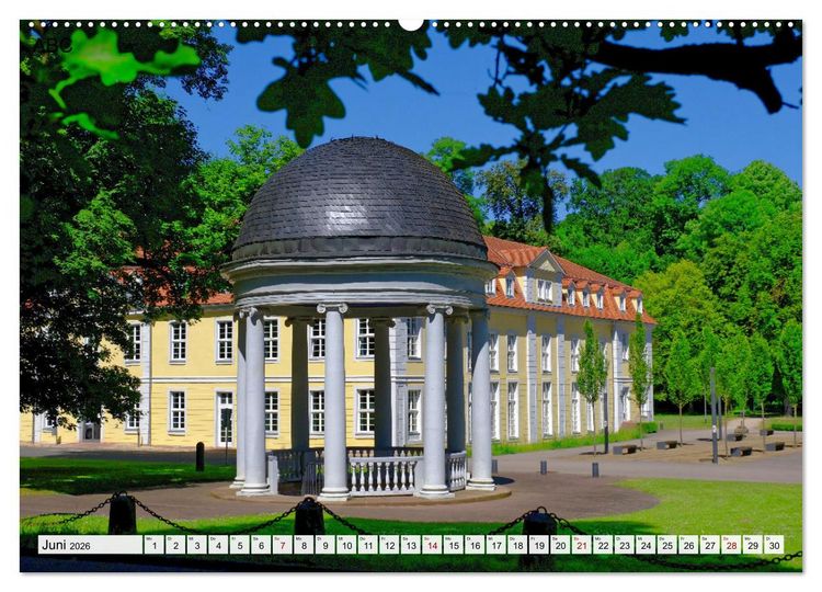 Produktbild: Hofgeismar - Dornr&ouml;schenstadt und Fachwerkh&auml;user (Wandkalender 2026 DIN A2 quer), CALVENDO Monatskalender
