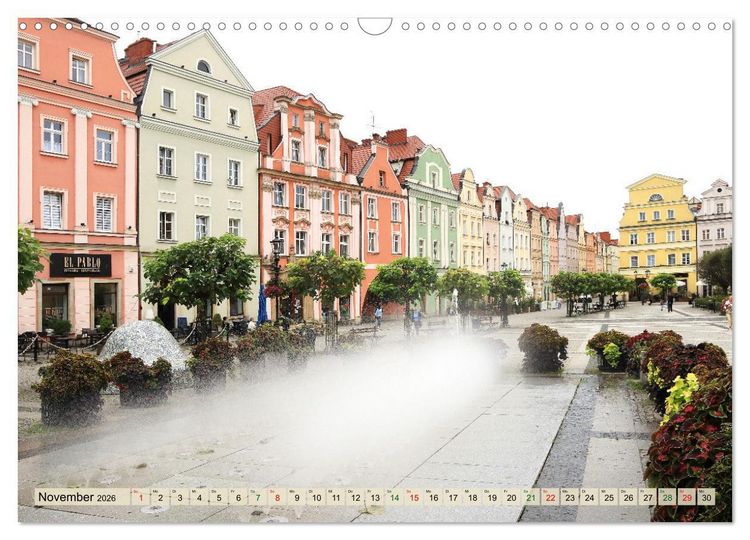 Produktbild: Bunzlau - Boleslawiec - Ein Stadtspaziergang (Wandkalender 2026 DIN A3 quer), CALVENDO Monatskalender