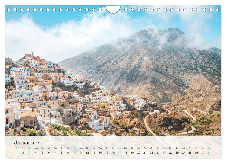 Produktbild: Insel Karpathos - Inselsch&ouml;nheit des Dodekanes (Wandkalender 2027 DIN A4 quer), CALVENDO Monatskalender