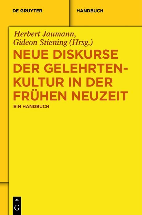 Produktbild: Neue Diskurse der Gelehrtenkultur in der Fr&uuml;hen Neuzeit