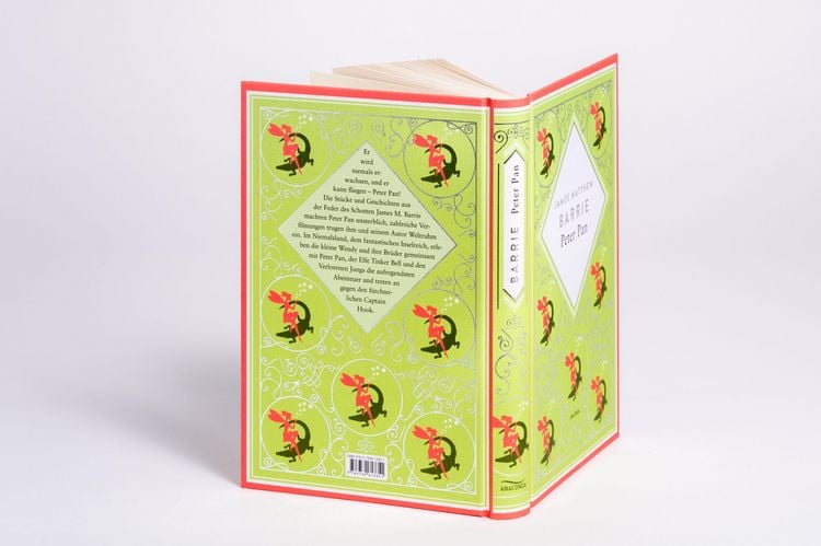 Produktbild: J.M. Barrie, Peter Pan. Schmuckausgabe mit Silberpr&auml;gung