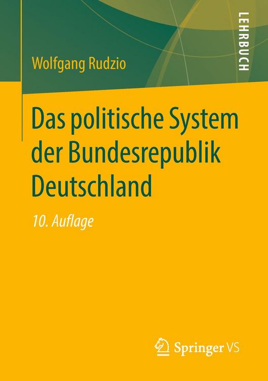 Produktbild: Das politische System der Bundesrepublik Deutschland