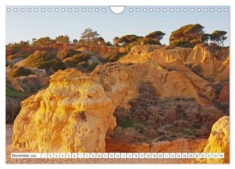 Produktbild: Portugals zauberhafte Algarve (Wandkalender 2026 DIN A4 quer), CALVENDO Monatskalender