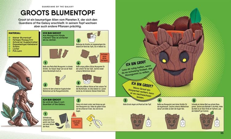 Produktbild: Marvel Ideen Buch