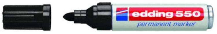Produktbild: EDDING&reg; Permanent Marker 550, schwarz
